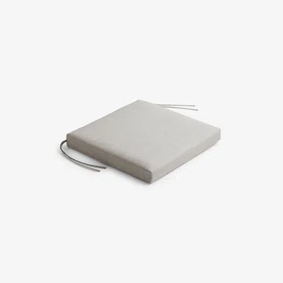 The Company Store Replacement Knife Edge Chair Cushion In Gray