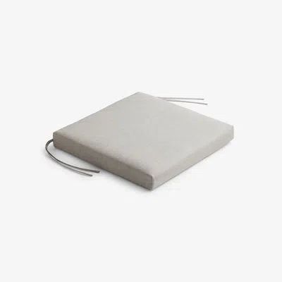 The Company Store Replacement Knife Edge Chair Cushion In Gray