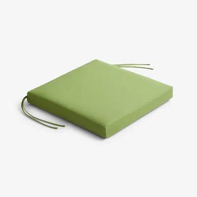 The Company Store Replacement Knife Edge Chair Cushion In Green