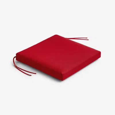 The Company Store Replacement Knife Edge Chair Cushion In Jockey Red