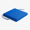 The Company Store Replacement Knife Edge Chair Cushion In Pacific Blue