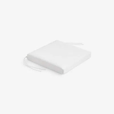 The Company Store Replacement Knife Edge Chair Cushion In White