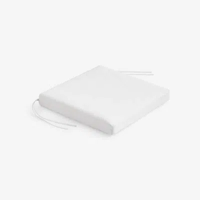 The Company Store Replacement Knife Edge Chair Cushion In White