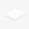 The Company Store Replacement Knife Edge Chair Cushion In White