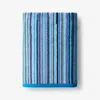 The Company Store Rhythm Bath Towel In Blue