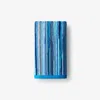 The Company Store Rhythm Hand Towel In Blue