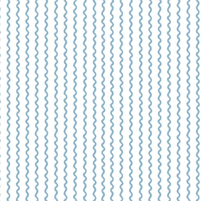 The Company Store Rickrack Traditional Wallpaper In Blue/white