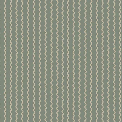 The Company Store Rickrack Traditional Wallpaper In Green