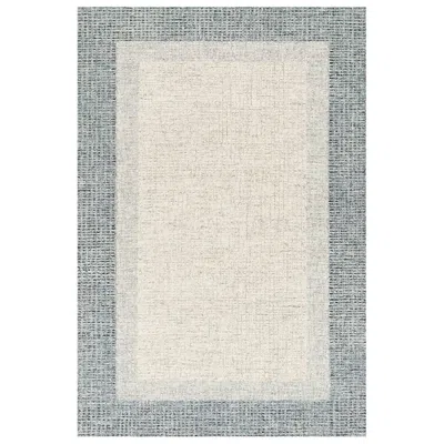 The Company Store Rosina Hand Tufted Wool Rug In Blue/gray