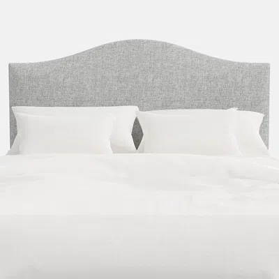The Company Store Saddle Zuma Headboard In Gray