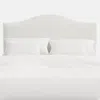 The Company Store Saddle Zuma Headboard In White