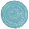 The Company Store Sailor Stripe Reversible Braided Cotton Rug
