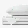 The Company Store Scallop Classic Cool Cotton Percale Bed Sheet Set