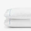 The Company Store Scallop Classic Cool Cotton Percale Pillowcase Set