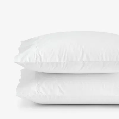 The Company Store Scallop Classic Cool Cotton Percale Pillowcase Set