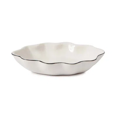 The Company Store Scallop Soap Dish In White