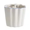 The Company Store Scallop Toothbrush Holder In White