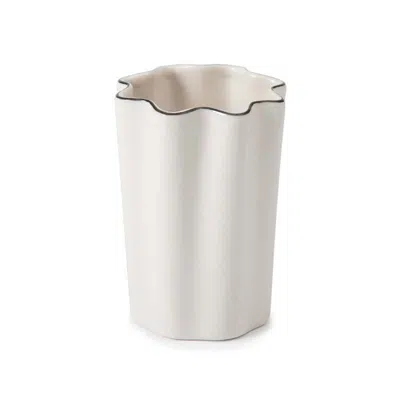 The Company Store Scallop Tumbler In White
