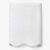The Company Store Scalloped Edge Bath Sheet In White