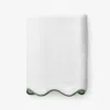 The Company Store Scalloped Edge Bath Towel In Multi