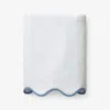 The Company Store Scalloped Edge Bath Towel In Multi