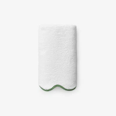 The Company Store Scalloped Edge Hand Towel In Multi