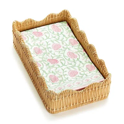 The Company Store Scalloped Edge Napkin Holder