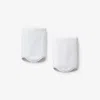 The Company Store Scalloped Edge Washcloth In White