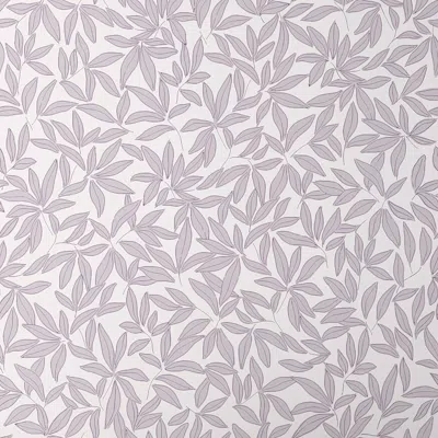 The Company Store Scattered Leaf Wallpaper In Purple