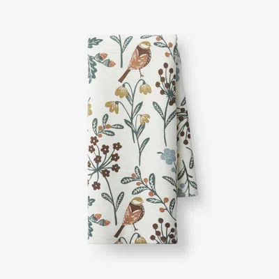 The Company Store Seasonal Printed Cotton Tea Towel In Multi