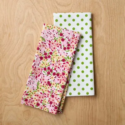 The Company Store Seasonal Printed Tea Towels, Set Of 2