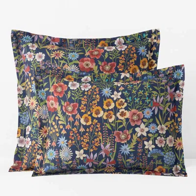 The Company Store Secret Meadow Classic Cool Cotton Percale Sham In Multi