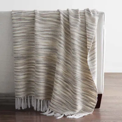 The Company Store Shrida Throw Blanket In Sand