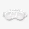 The Company Store Silk Eye Mask In White