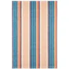 The Company Store Sloane Stripe Handwovencotton Rug In Sunset Yellow