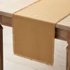 The Company Store Solid Fringe Table Runner