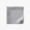 The Company Store Solid Linen Napkin, Set Of 4 In Pearl Gray