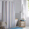 The Company Store Spectrum Shower Curtain In White