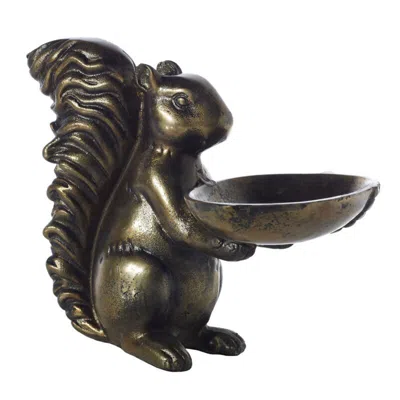 The Company Store Squirrel Figurine In Brown