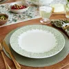The Company Store Standen Dinner Plates, Set Of 4 In Green
