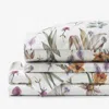 The Company Store Stem Florals Premium Smooth Wrinkle-free Sateen Bed Sheet Set In Multi