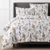 The Company Store Stem Florals Premium Smooth Wrinkle-free Sateen Duvet Cover In Multi