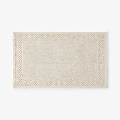 The Company Store Sterling Cotton Bath Mat In Beige