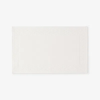 The Company Store Sterling Cotton Bath Mat In Ivory
