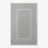 The Company Store Sterling Cotton Bath Mat In Light Gray