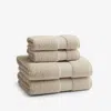 The Company Store Sterling Supima® Cotton 4-piece Bath & Hand Towel Set In Beige