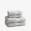 The Company Store Sterling Supima® Cotton 4-piece Bath & Hand Towel Set In Gray