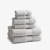 The Company Store Sterling Supima® Cotton 6-piece Bath Set In Gray
