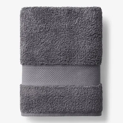 The Company Store Sterling Supima® Cotton Bath Sheet In Dark Gray