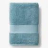 The Company Store Sterling Supima® Cotton Bath Sheet In Shore Blue